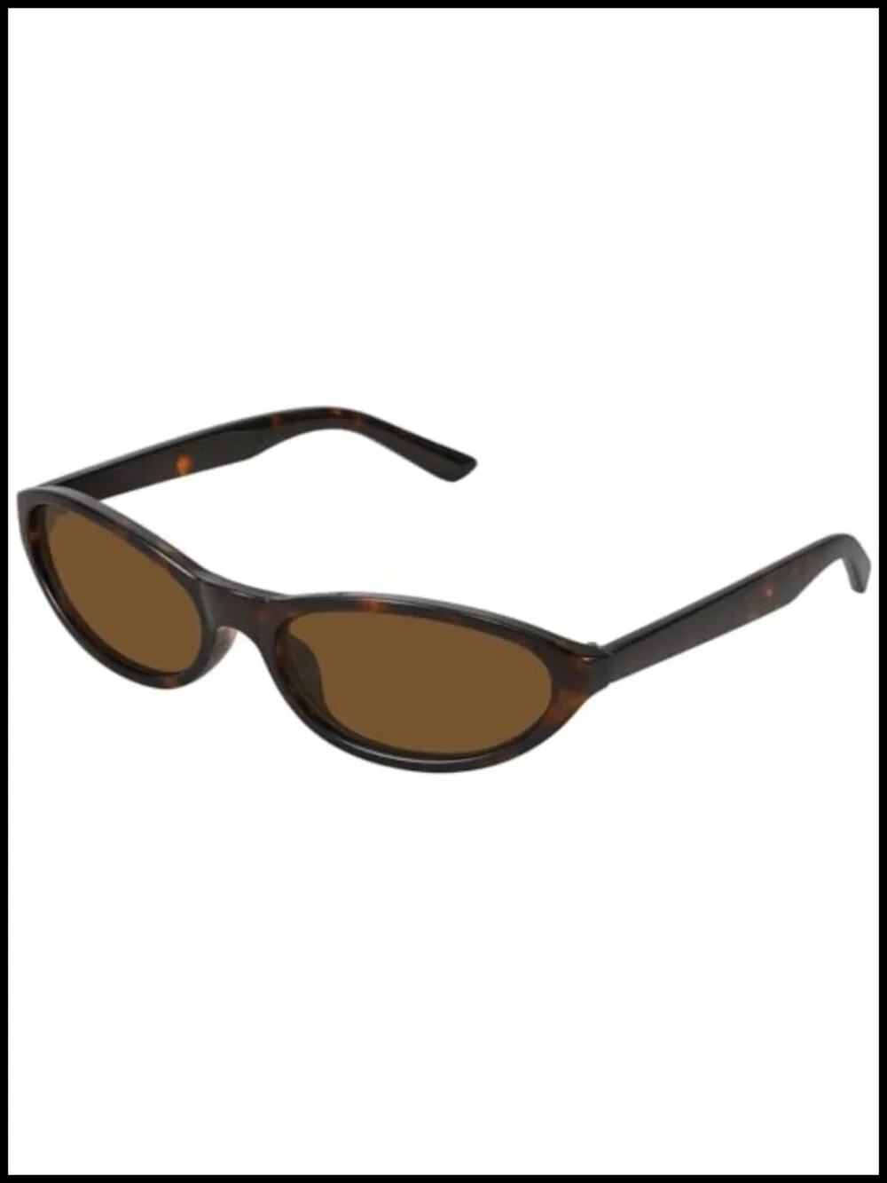 Retro Oval Cateye Sunglasses with UV Protection for Women